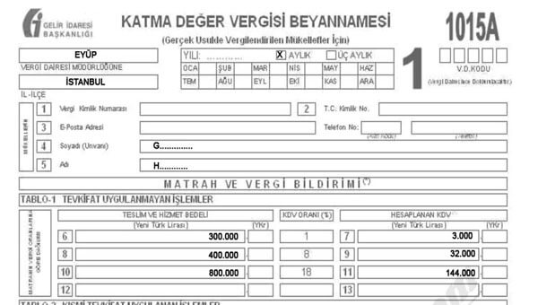 Yıllık gelir vergisi beyannamesi nedir